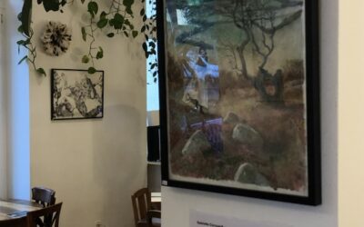 🎨 Exposition – Gabrielle Cornuault au Café Kymem à Vevey ☕